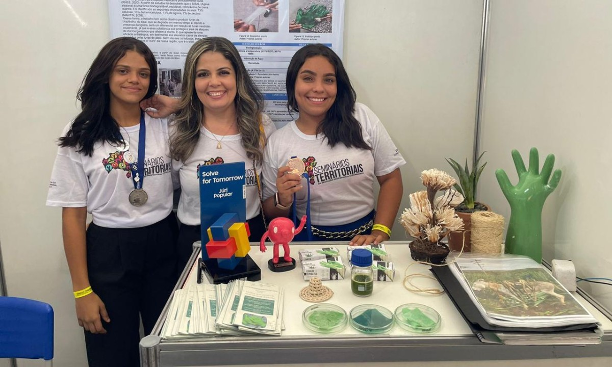 Estudantes do Nordeste criam luvas biodegradáveis de sisal e ganham destaque nacional