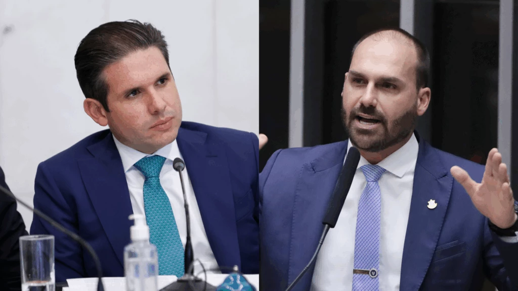 Motta solicita ao Conselho de Ética a cassação de Eduardo Bolsonaro