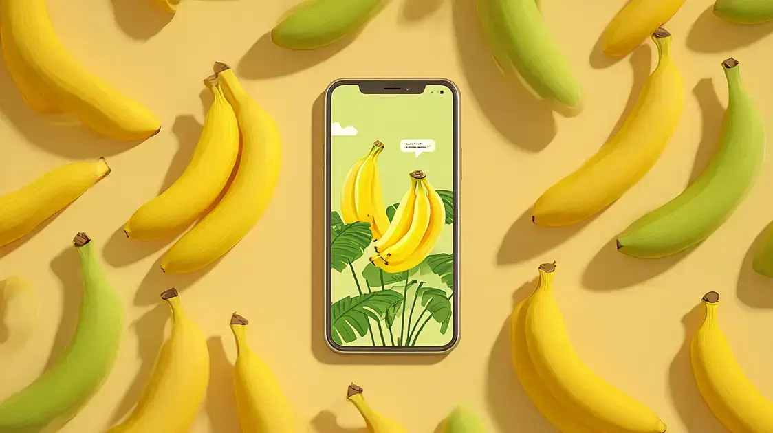 Aplicativo inovador avalia maturação da banana e reduz perdas na colheita