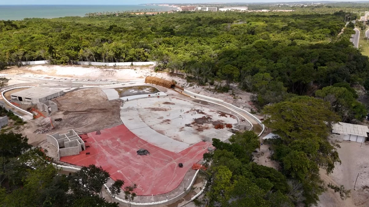 Cidade no Nordeste se prepara para receber mascote do primeiro parque aquático da Paraíba e um dos maiores do Brasil