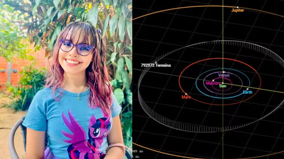 Estudante do Nordeste descobre asteroide que recebe o nome de ‘Teresina’