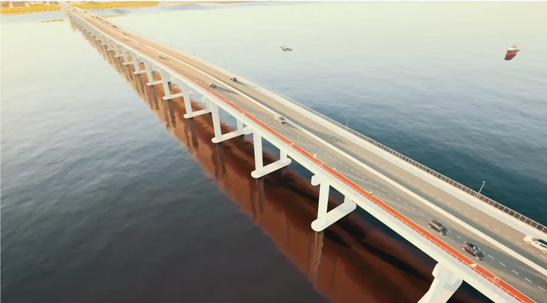 Ponte do Futuro avança 20% na construção e atrai novos investimentos para o Litoral Norte no Nordeste