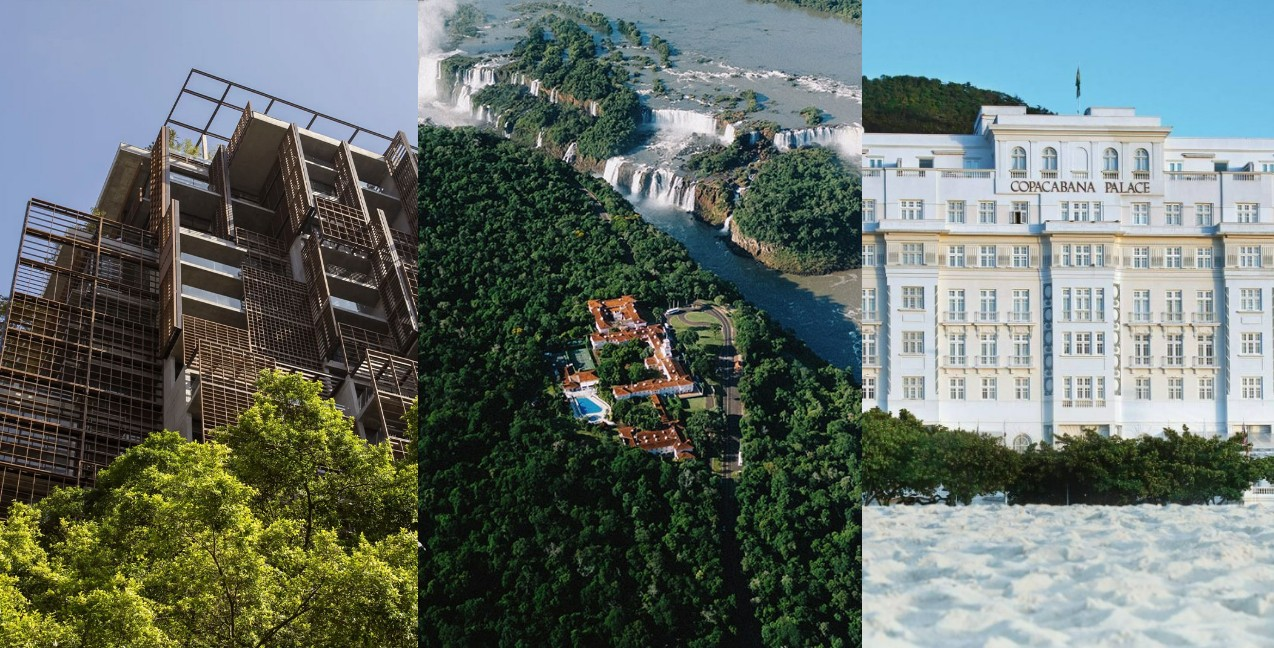 Três hotéis do Brasil figuram na lista dos 100 melhores do mundo