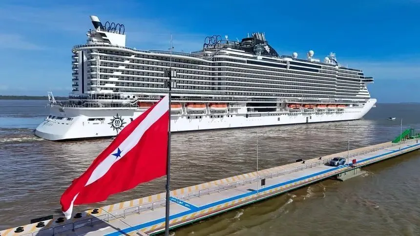 Belém atrai mais de 2 mil turistas com cruzeiros internacionais após a COP30