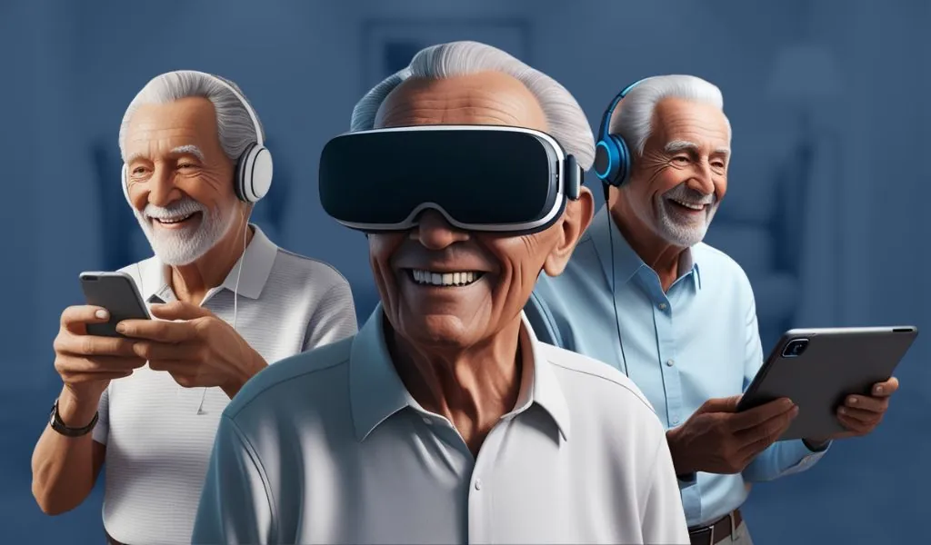 Adoção de tecnologia entre idosos revoluciona saúde e cuidados diários