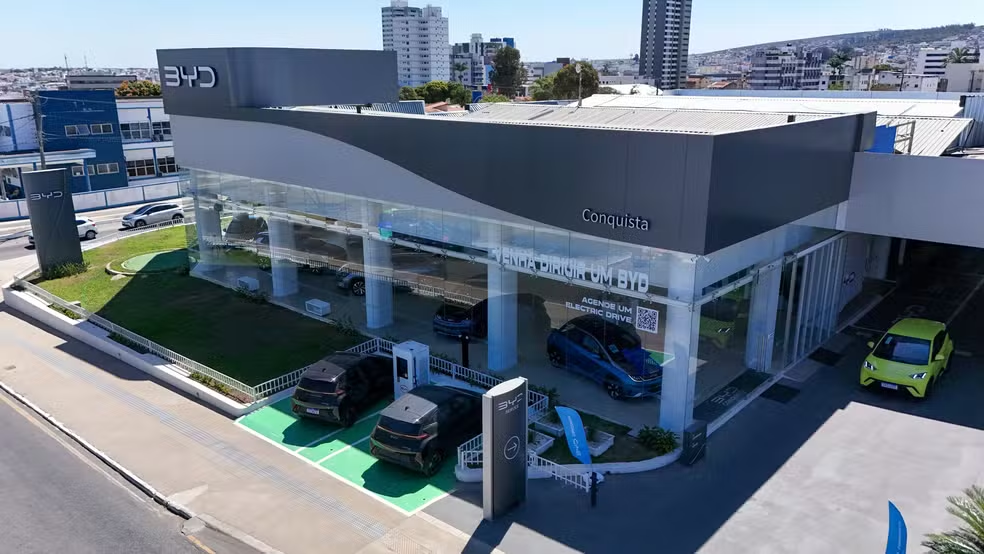 BYD se torna líder de market share no Brasil e faz história em janeiro de 2026