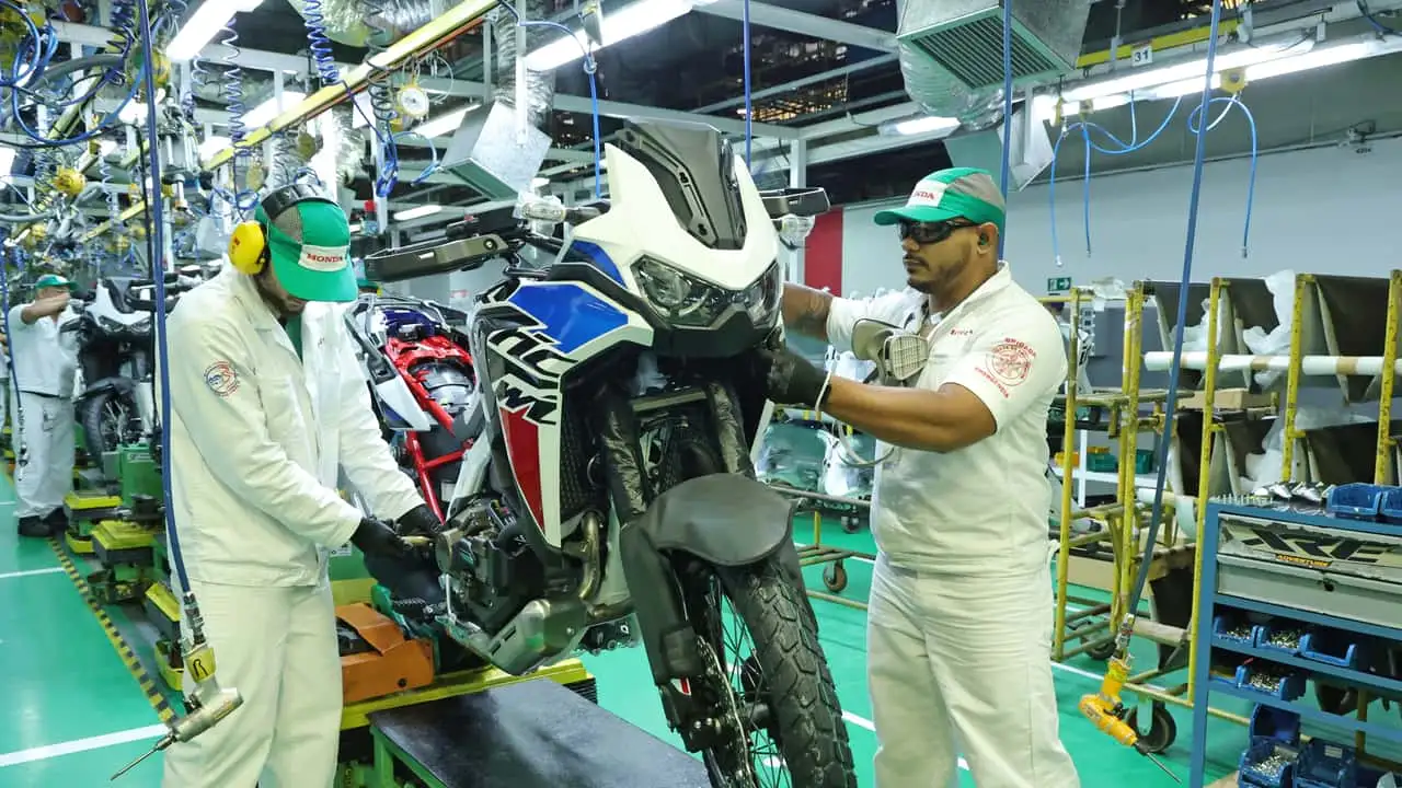 Crescimento de 11% na produção de motos marca o melhor janeiro desde 2008