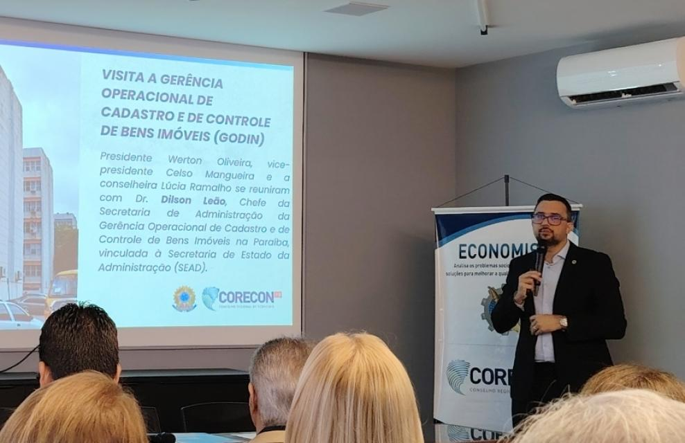 Corecon-PB divulga resultados dos primeiros 100 dias e fortalece parcerias no ecossistema de inovação