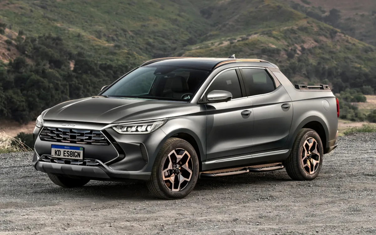 BYD anuncia lançamento de picape mais acessível no Brasil para competir com rivais