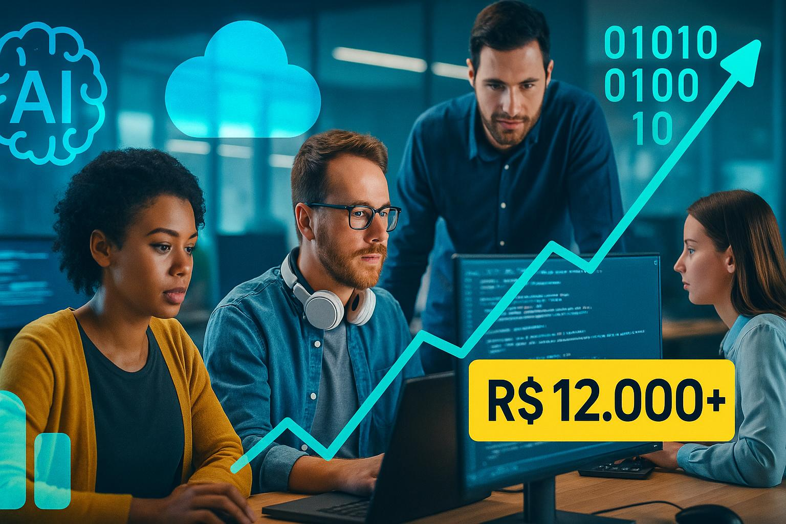 Profissionais de TI do Nordeste superam barreiras salariais trabalhando remotamente