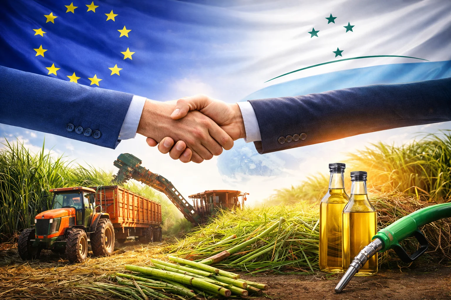 Açúcar do Nordeste gera economia de R$ 42,8 milhões com acordo Mercosul-União Europeia